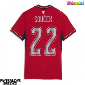 Česká republika Tomas Soucek #22 Dámské Domácí Dres MS 2026 Krátký Rukáv